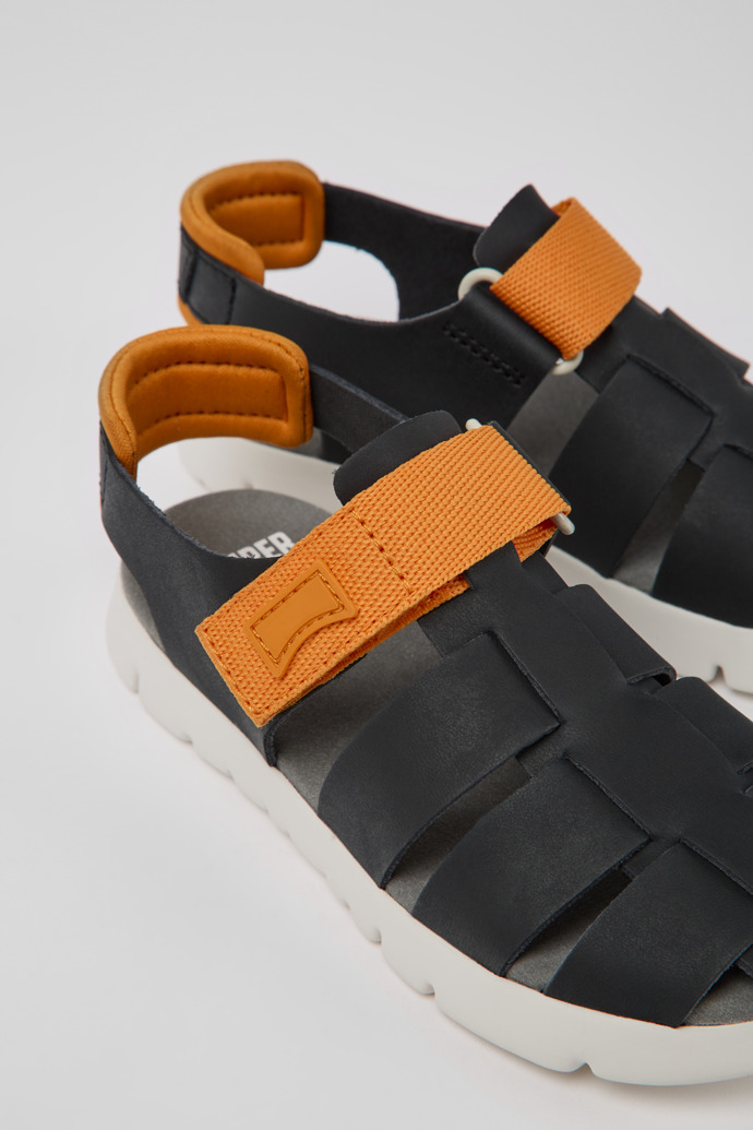 Black Boys' Camper Oruga Sandals | K800242-018