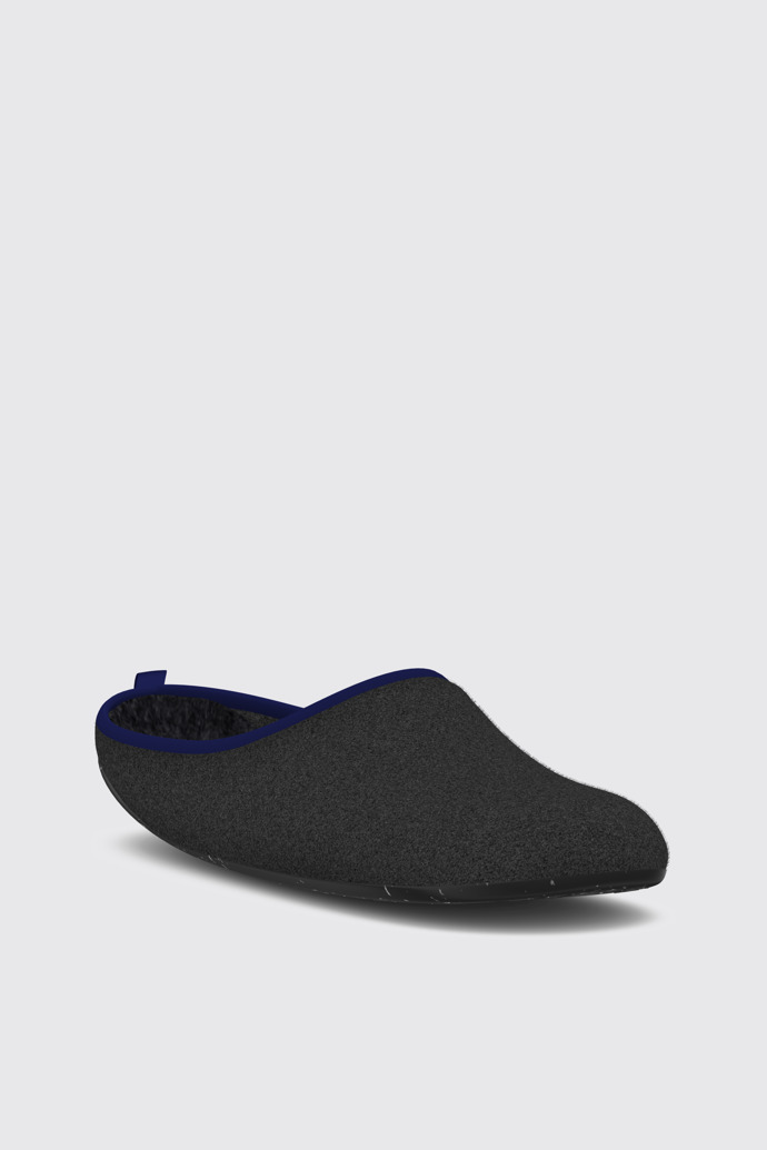 Black Men's Camper Wabi Slippers | 18811-999-C042