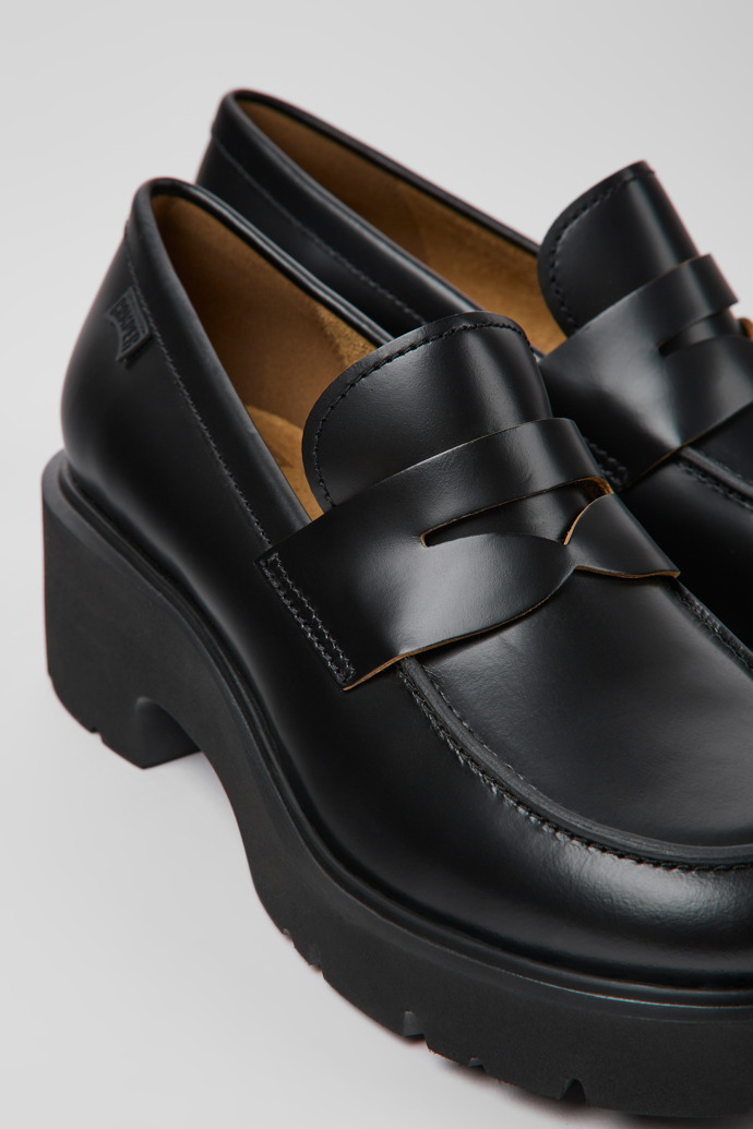 Black Women's Camper Milah Loafers | K201425-006