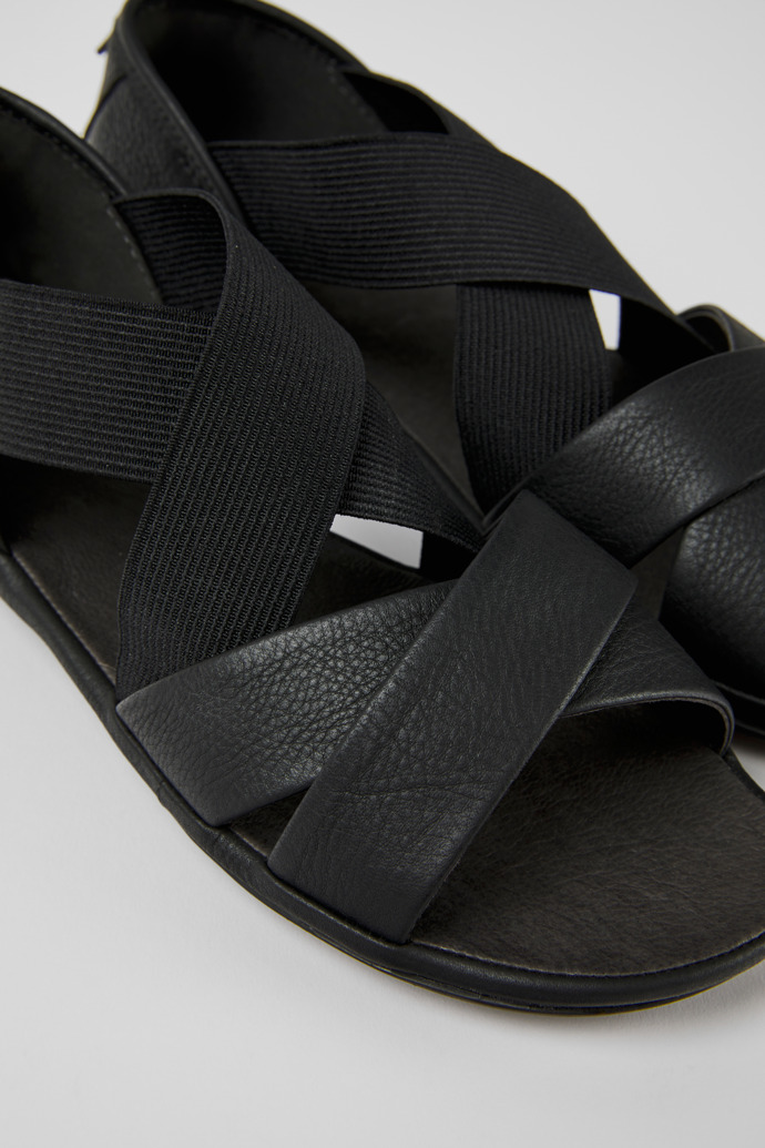 Black Women's Camper Right Sandals | K201367-001