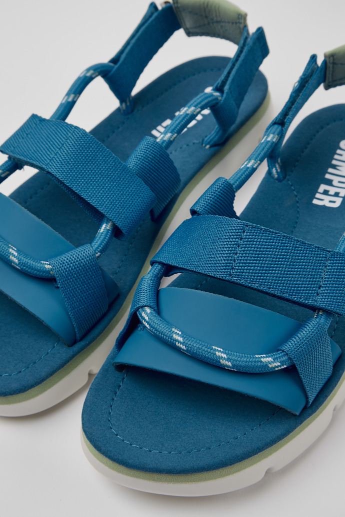 Blue Women's Camper Oruga Sandals | K201191-007