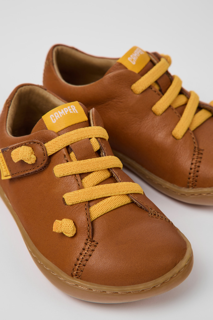 Brown Girls' Camper Peu Sneakers | 80212-098