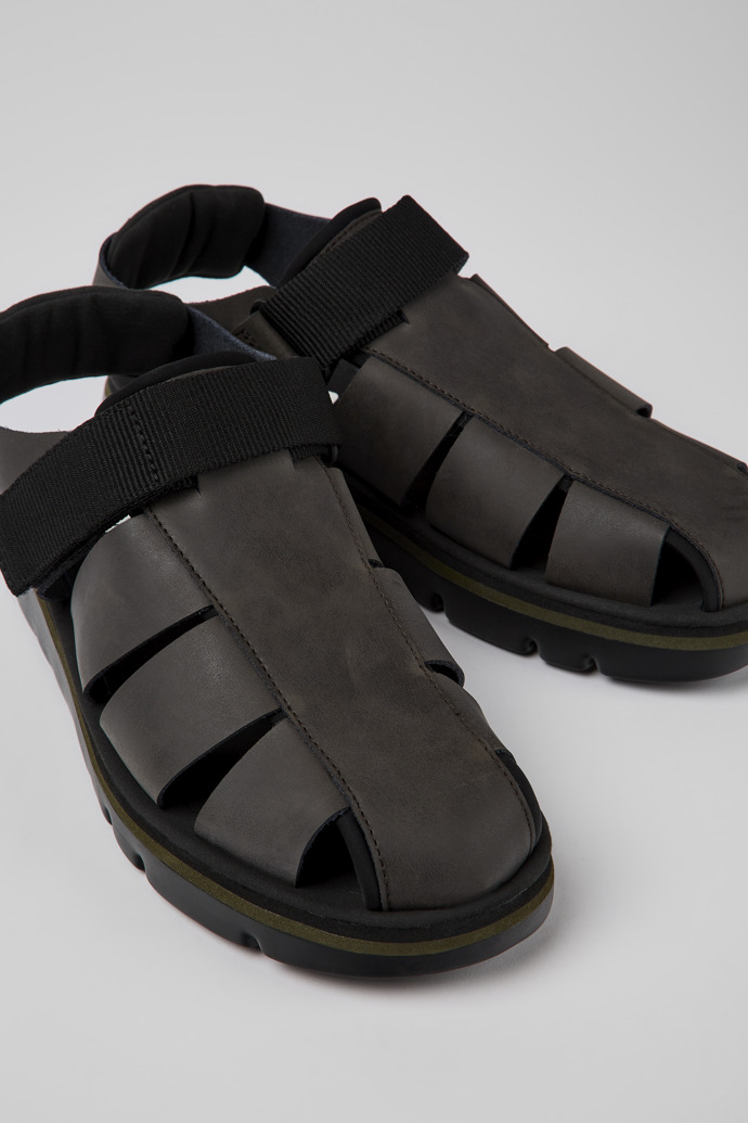 Brown Men's Camper Oruga Sandals | K100285-006