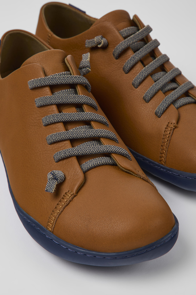 Brown Men's Camper Peu Sneakers | K100249-044