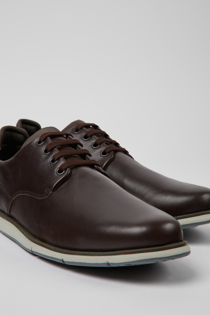 Brown Men's Camper Smith Lace Up Shoes | K100478-013