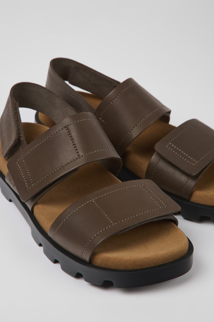 Brown Women's Camper Brutus Sandals | K201323-009