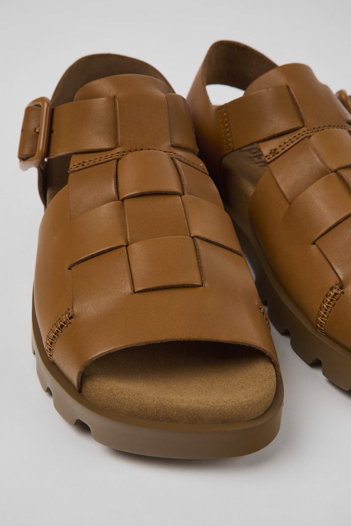 Brown Women's Camper Brutus Sandals | K201397-004