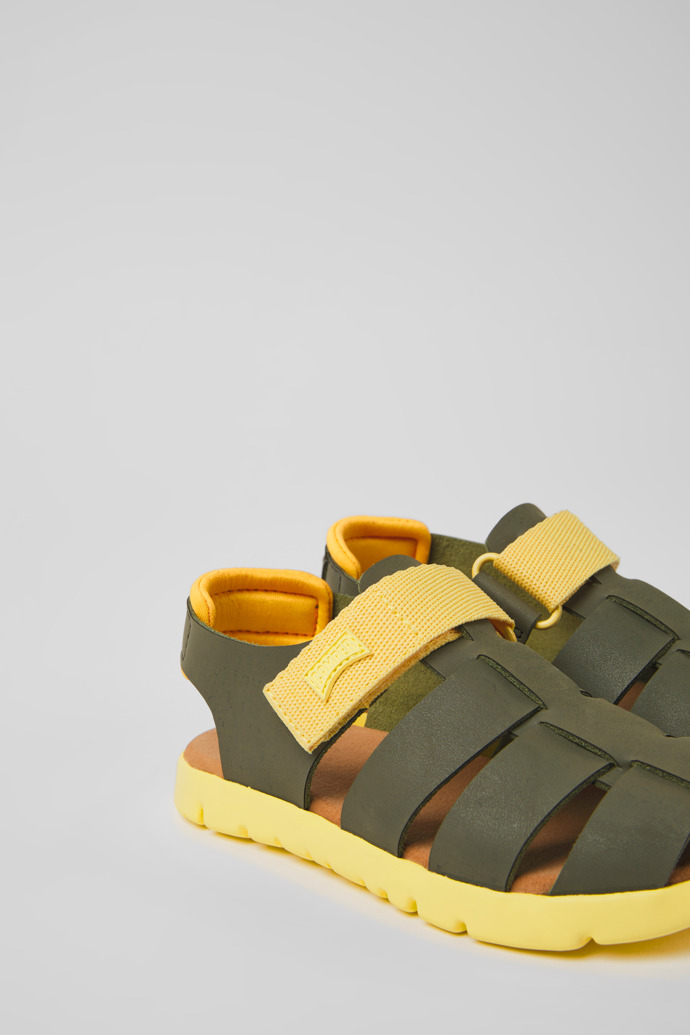 Green Boys' Camper Oruga Sandals | K800242-022