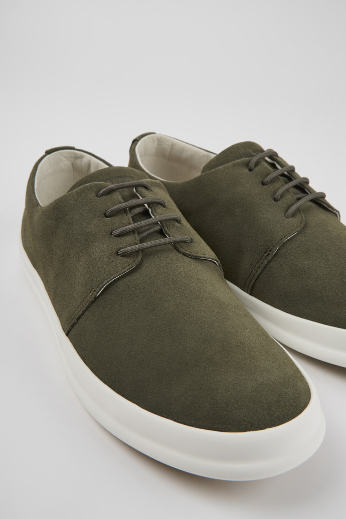 Green Men's Camper Chasis Lace Up Shoes | K100836-013