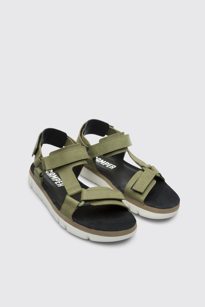 Green Men's Camper Oruga Sandals | K100416-013