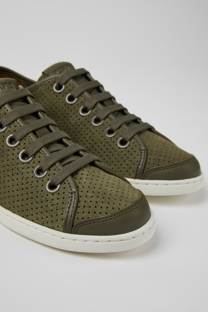 Green Women's Camper Uno Sneakers | 21815-074