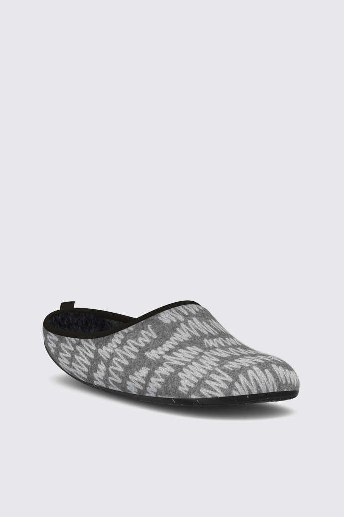 Grey Men's Camper Wabi Slippers | 18811-999-C050