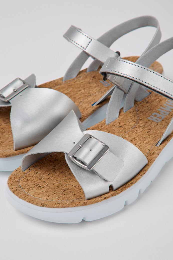 Grey Women's Camper Oruga Sandals | K200631-002