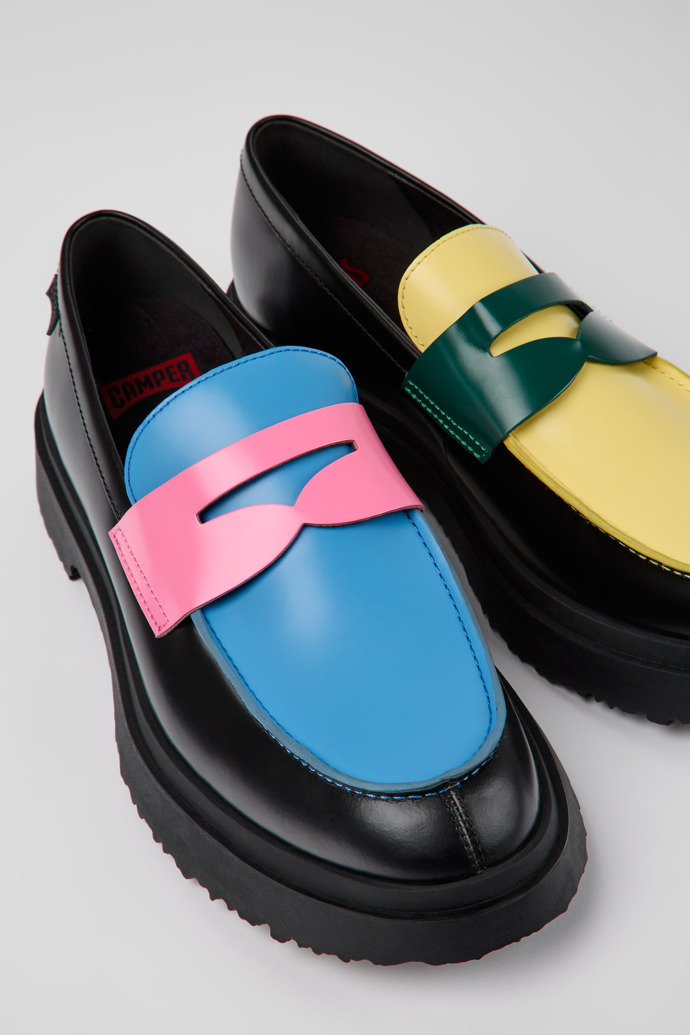 Multicolor Men's Camper Twins Loafers | K100633-016