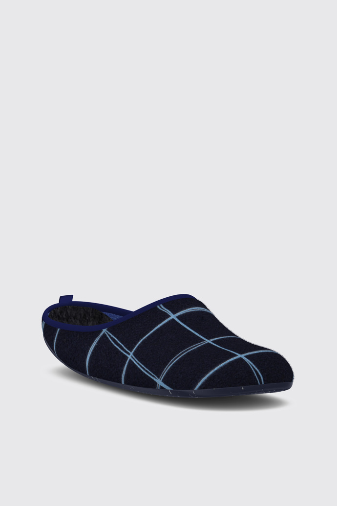 Navy Men's Camper Wabi Slippers | 18811-999-C046