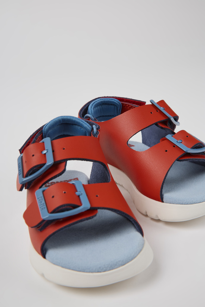 Red Girls' Camper Oruga Sandals | K800495-006