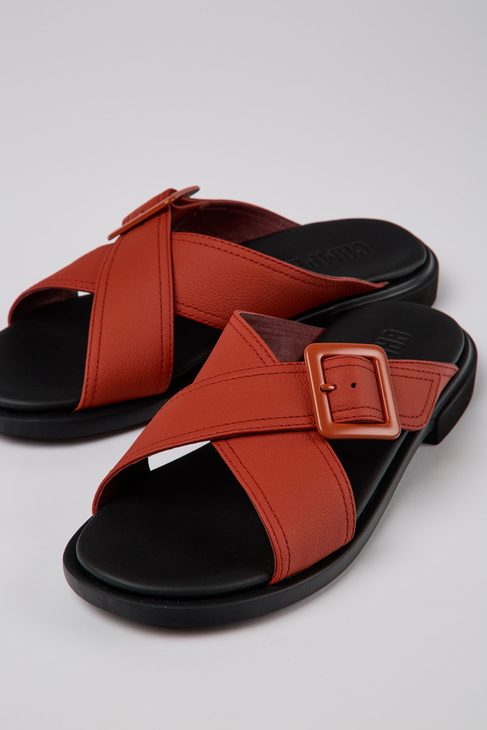 Red Women's Camper Edy Sandals | K201384-004