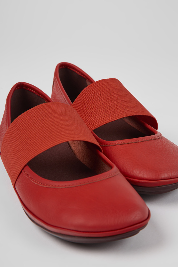 Red Women's Camper Right Ballerina | 21595-199