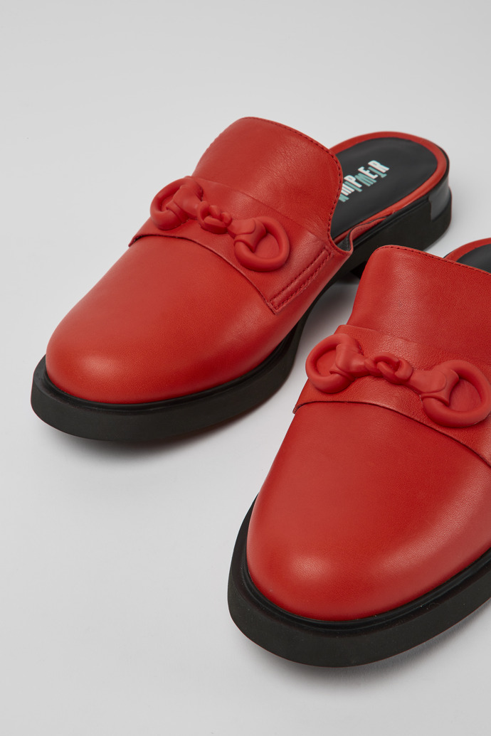 Red Women's Camper Twins Clogs | K201270-004