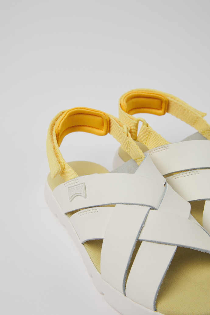 White Girls' Camper Oruga Sandals | K800430-011