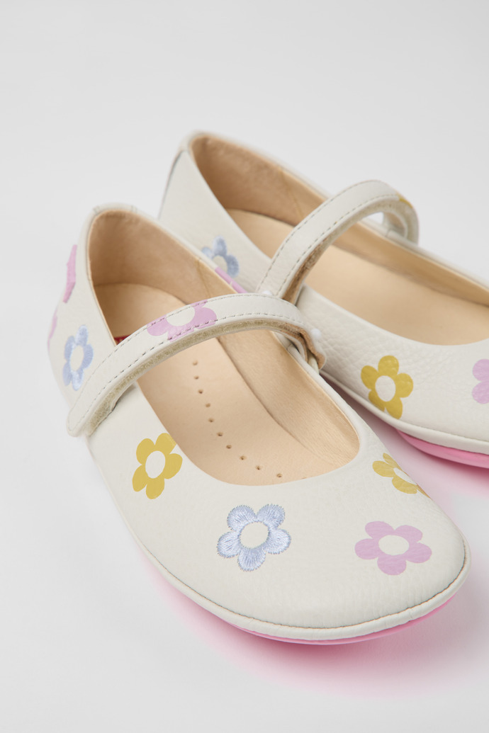 White Girls' Camper Twins Ballerina | K800486-003