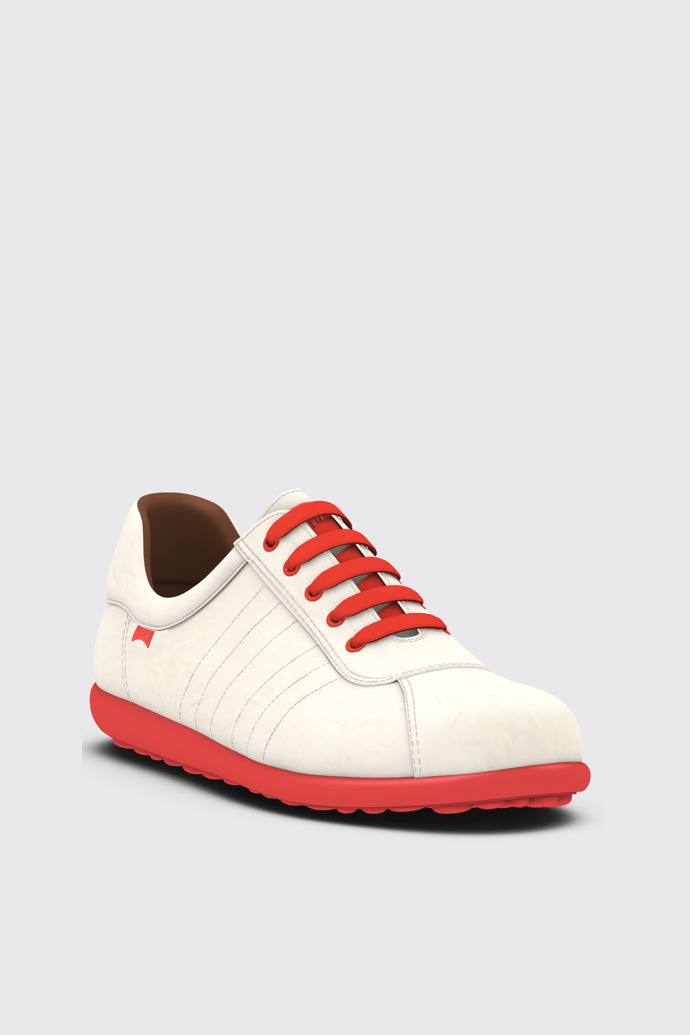 White Men's Camper Pelotas Sneakers | 16002-999-C047