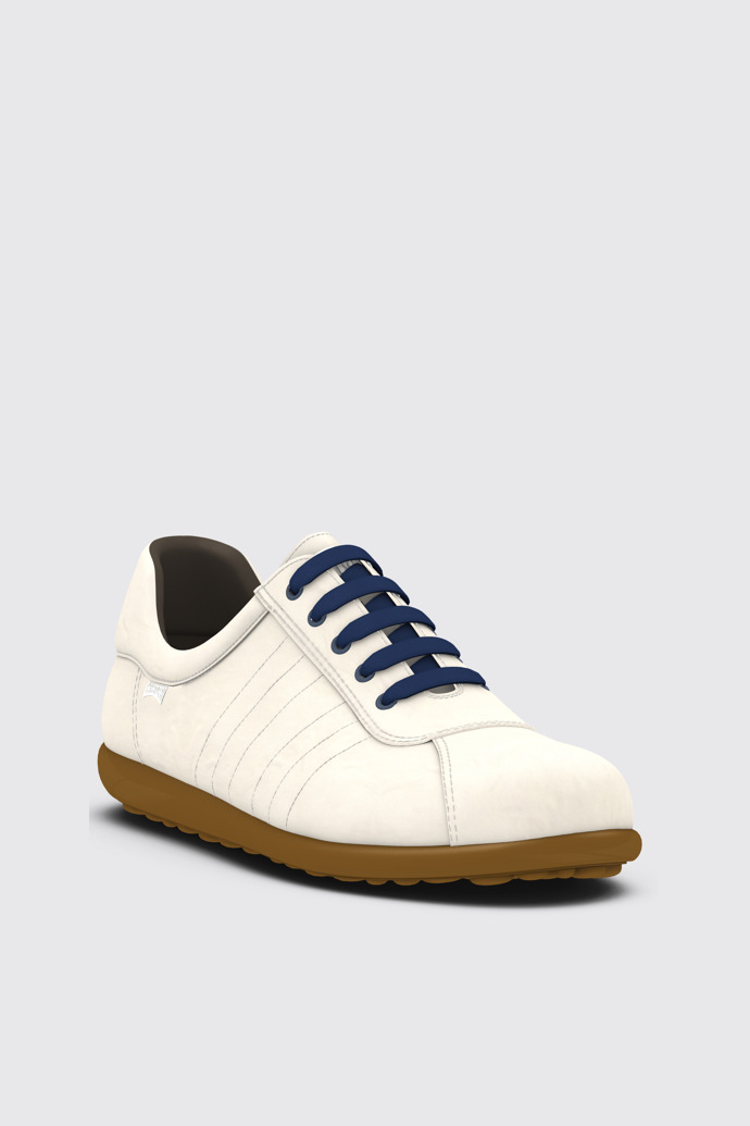 White Men's Camper Pelotas Sneakers | 16002-999-C048