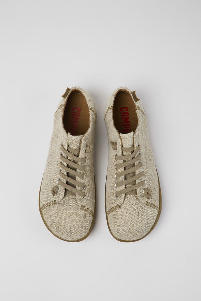 Beige Men's Camper Peu Sneakers | K100878-003