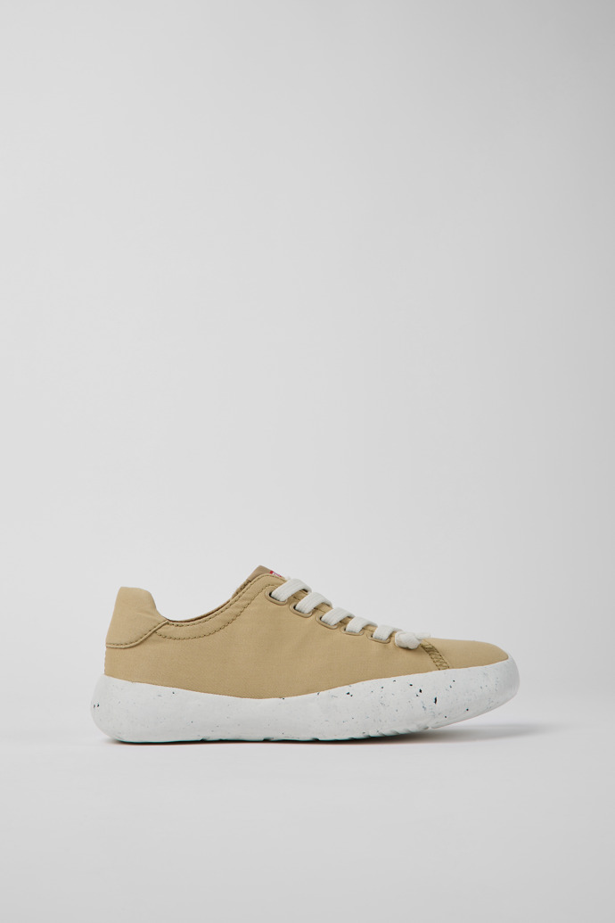 Beige Women's Camper Peu Stadium Sneakers | K201525-004