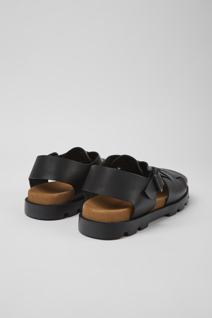 Black Men's Camper Brutus Sandals | K100778-001