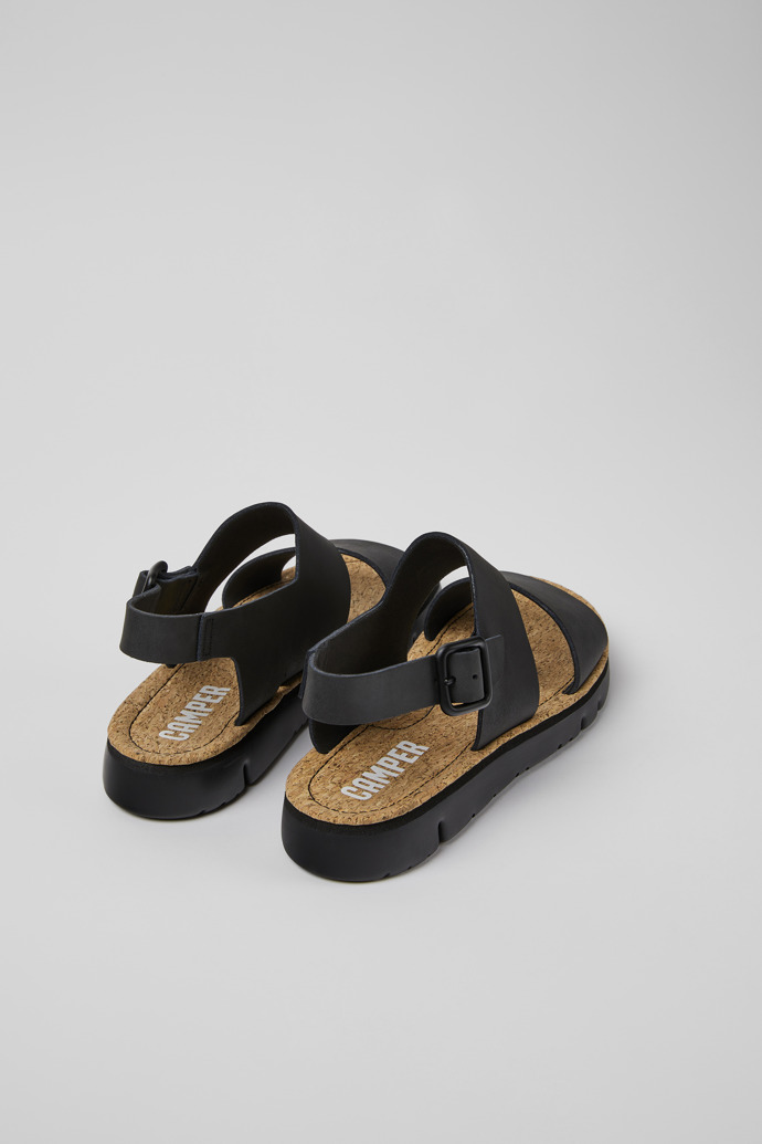 Black Women's Camper Oruga Sandals | K201038-001