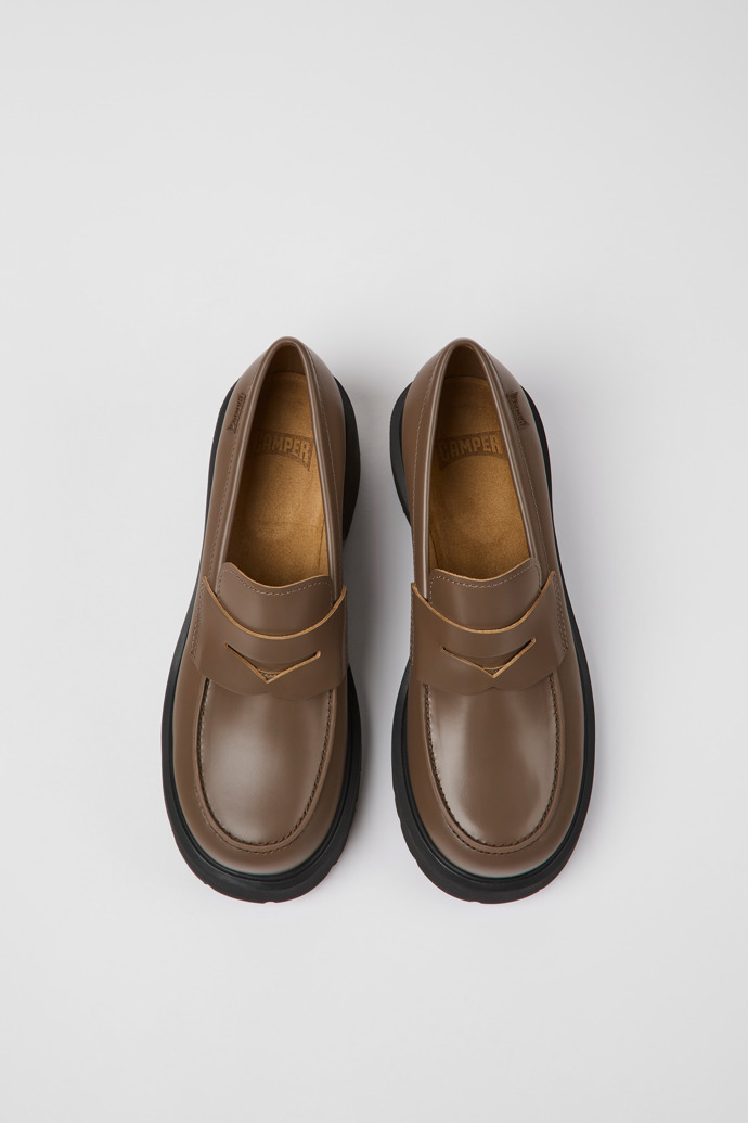 Brown Women's Camper Milah Loafers | K201425-007