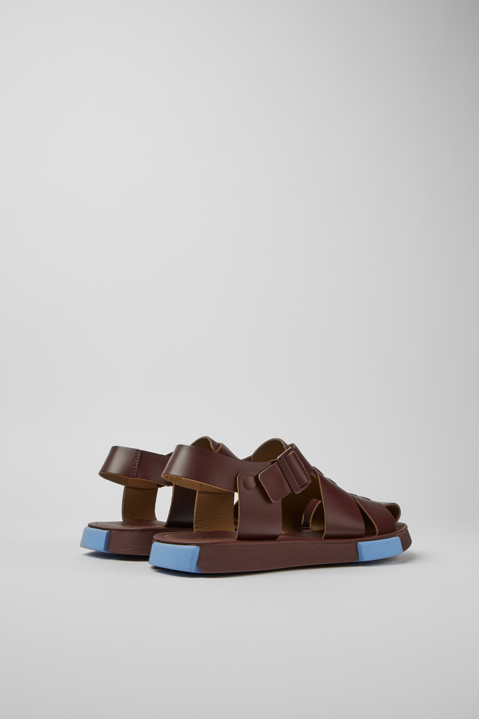 Burgundy Men's Camper Set Sandals | K100859-002