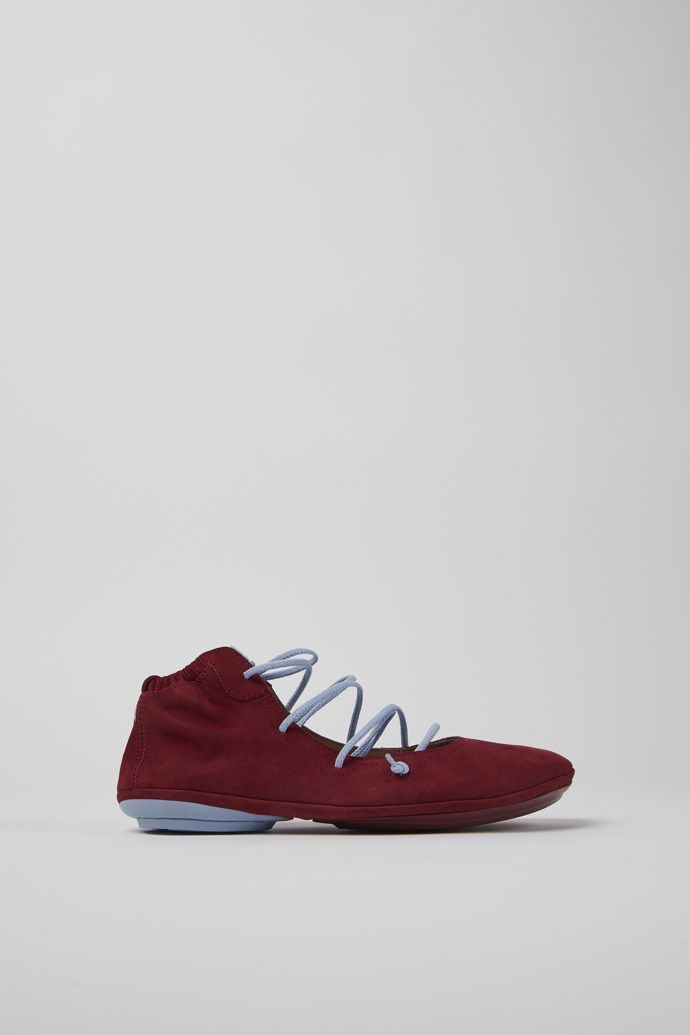 Burgundy Women's Camper Right Ballerina | K400194-027