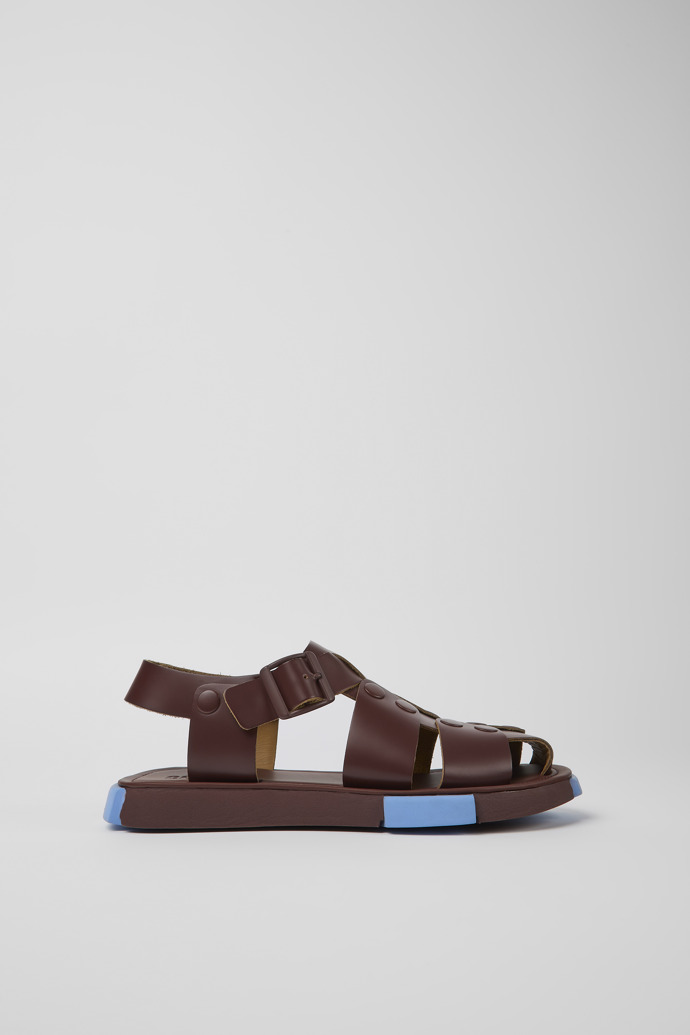 Burgundy Women's Camper Set Sandals | K201453-002