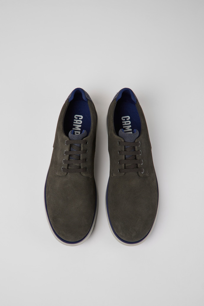 Grey Men's Camper Smith Lace Up Shoes | K100478-007