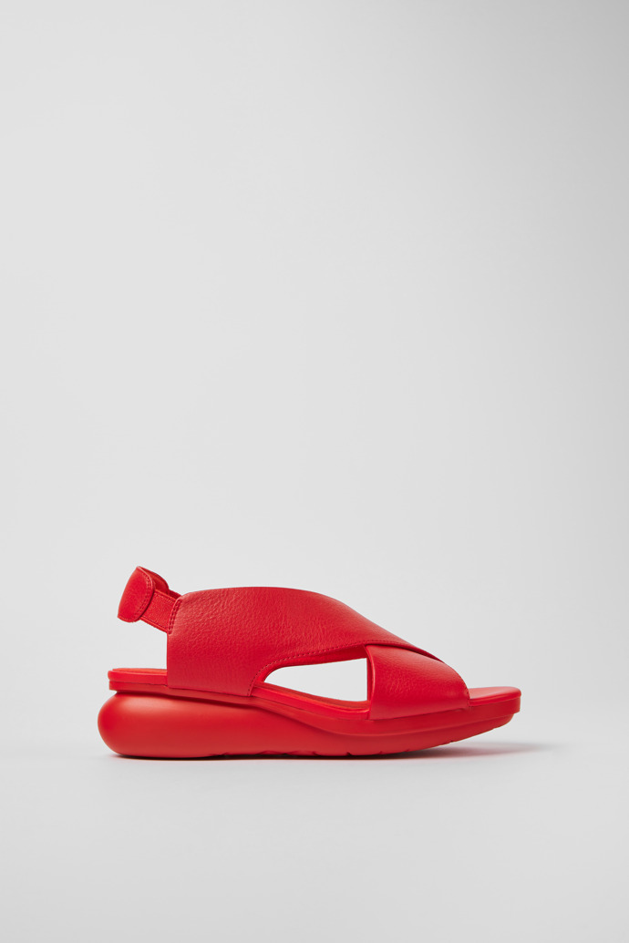 Red Women's Camper Balloon Sandals | K200066-062