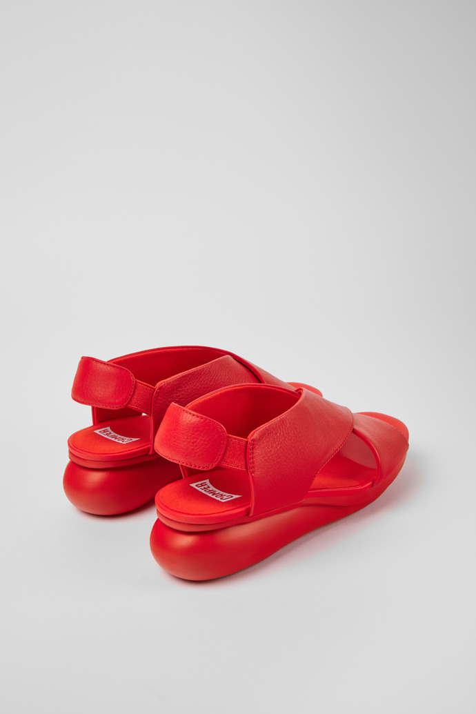 Red Women's Camper Balloon Sandals | K200066-062