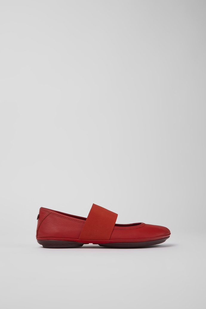 Red Women's Camper Right Ballerina | 21595-199