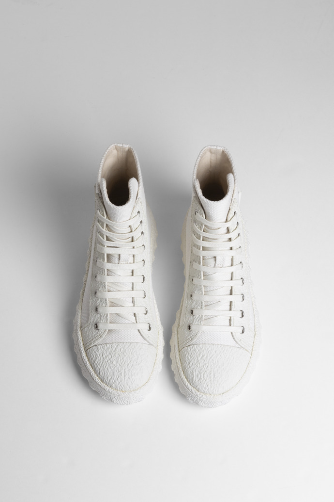 White Men's Camper Ground Sneakers | K300339-004