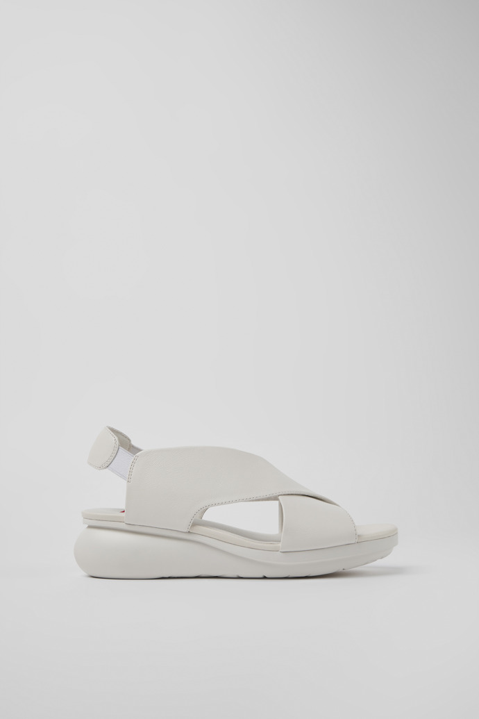 White Women's Camper Balloon Sandals | K200066-052