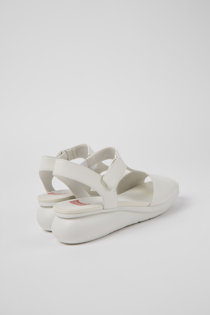 White Women's Camper Balloon Sandals | K200612-017