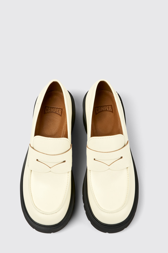 White Women's Camper Milah Loafers | K201425-016